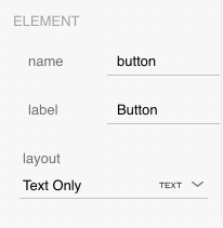 Element specific properties